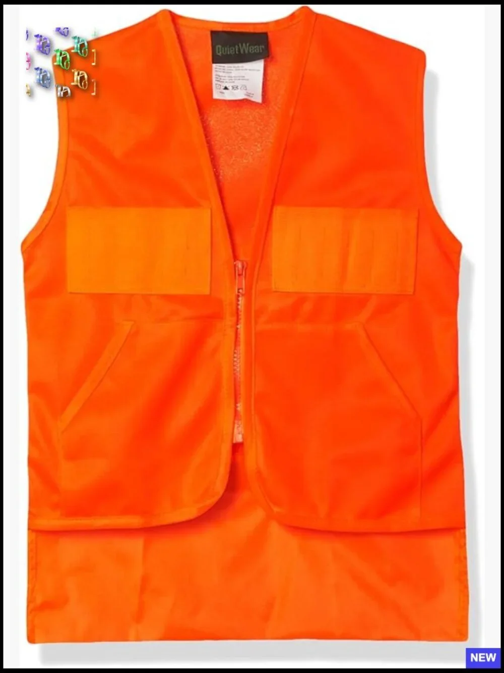 Youth Hunting Vest Game Pocket Outdoor Adventure Sporty Loose Fit Sleeveless